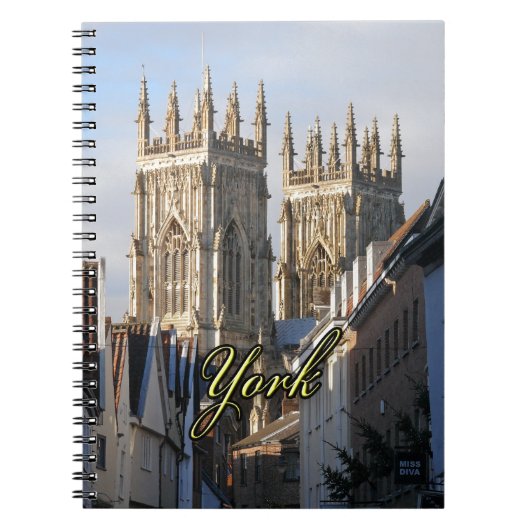 York Minster England Notizblock (Vorderseite)
