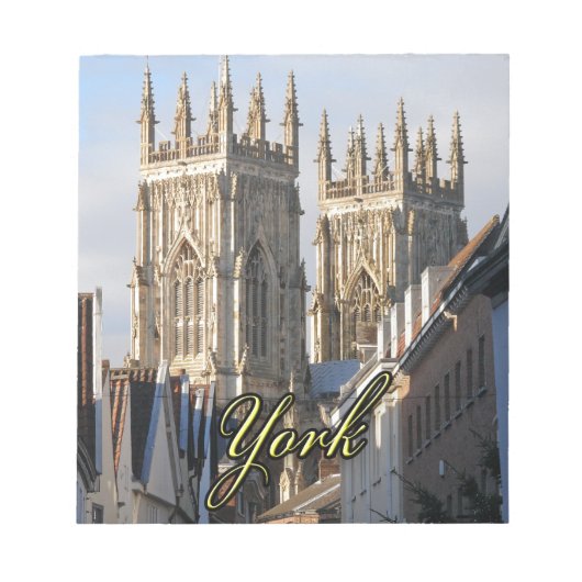 York Minster England Notizblock (Vorderseite)