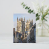 York Minster England Postkarte (Stehend Vorderseite)