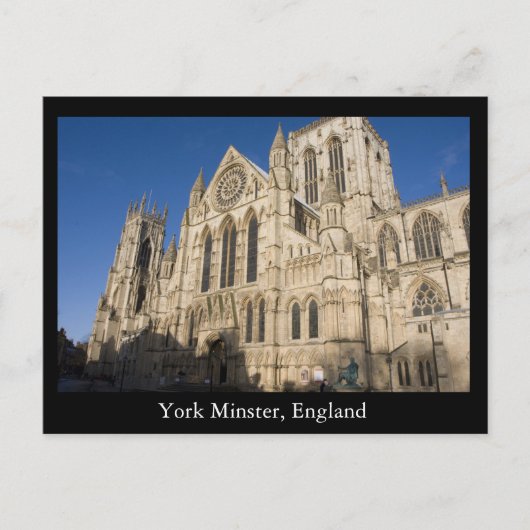 York Minster, England Postkarte (Vorderseite)