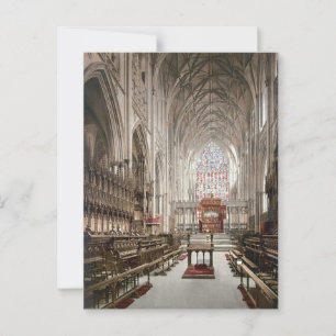 York Minster, England (um 1900) Postkarte