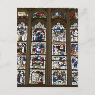 York Minster Great East Window. Postkarte