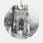 York Minster - Keramik Ornament (Hinten)
