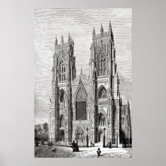 York Minster Poster (Vorne)
