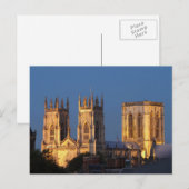 York Minster Postkarte (Vorne/Hinten)