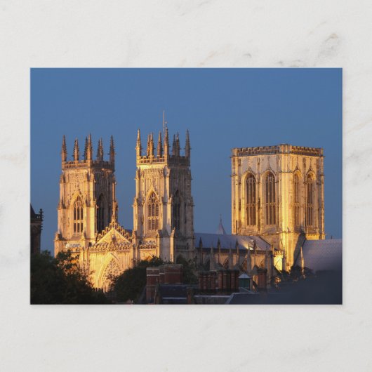 York Minster Postkarte (Vorderseite)