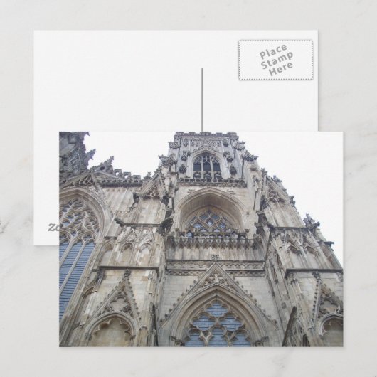 York Minster Postkarte (Vorne/Hinten)