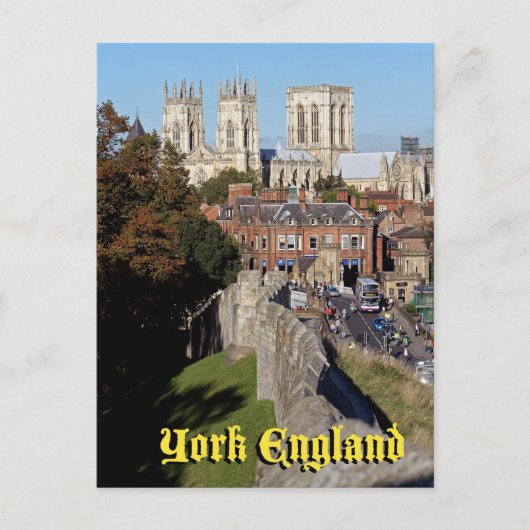 York Minster Postkarte (Vorderseite)