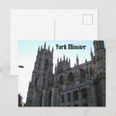 York Minster Postkarte (Vorne/Hinten)