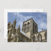 York Minster, Yorkshire, England Post Card Postkarte (Vorne/Hinten)