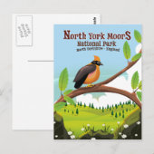 York Moors National Park Postkarte (Vorne/Hinten)