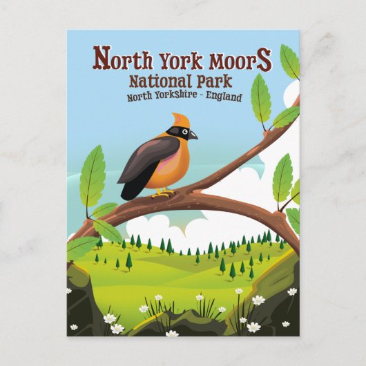 York Moors National Park Postkarte (Vorderseite)