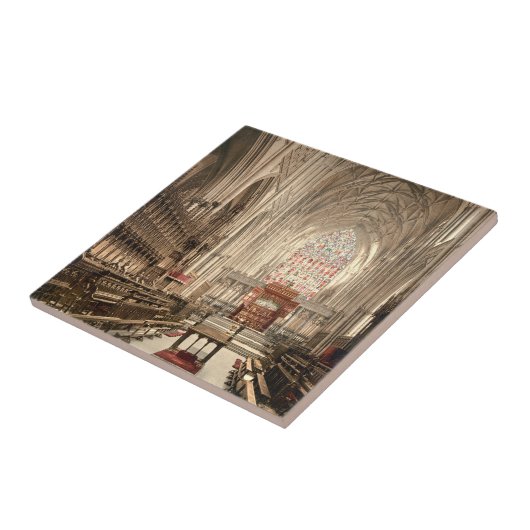 York-Münster, York, Yorkshire, England Fliese (Seite)