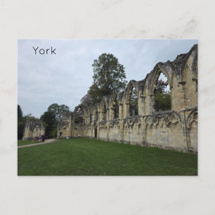 York Museum Gardens Postkarte