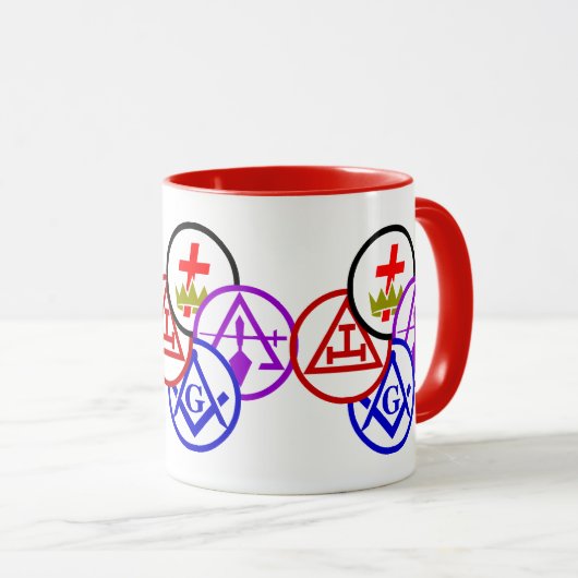 York Pinwheel Tasse (VorderseiteRechts)