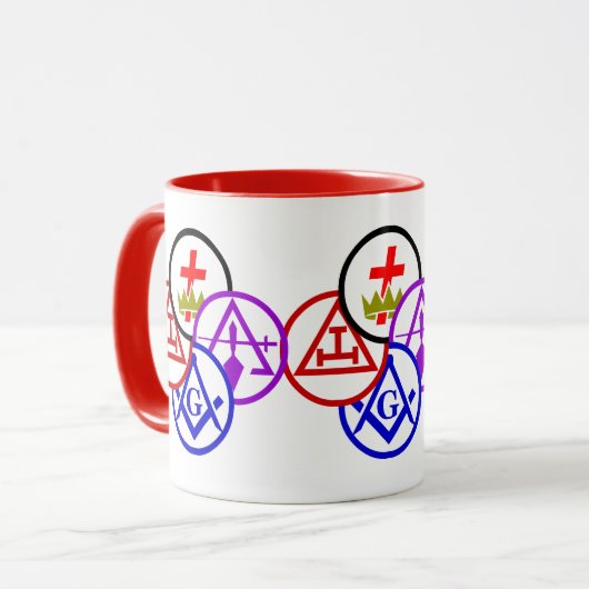 York Pinwheel Tasse (Vorderseite Links)