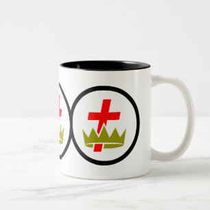 York Rite Edition Zweifarbige Tasse