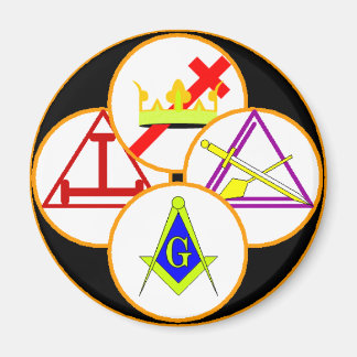 York Rite Mason Magnet
