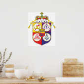 York Rite Shield Poster (Küche)
