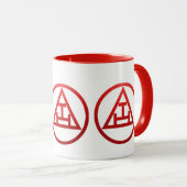 York Rites Tasse (VorderseiteRechts)