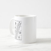 York-Ritus-Leiter Kaffeetasse (Vorderseite Links)