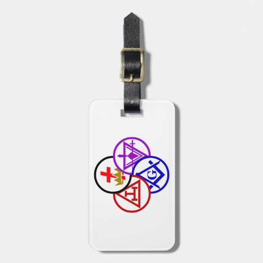 York-RitusPinwheel Gepäckanhänger (Vorderseite vertikal)