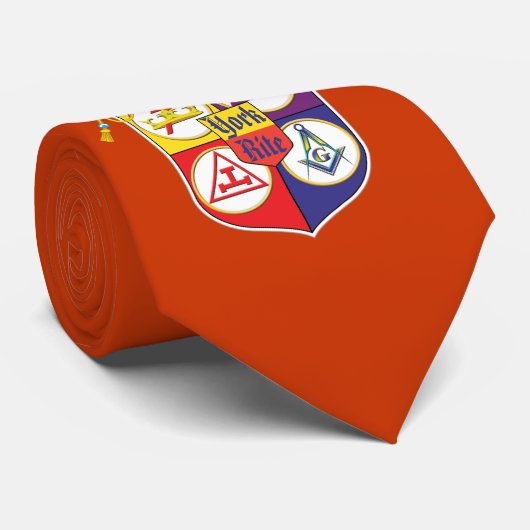 York-Ritusschild Krawatte (Gerollt)