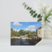 York River Ouse Postkarte (Stehend Vorderseite)