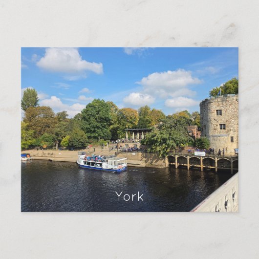 York River Ouse Postkarte (Vorderseite)