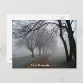 York Riverside Postkarte (Vorne/Hinten)