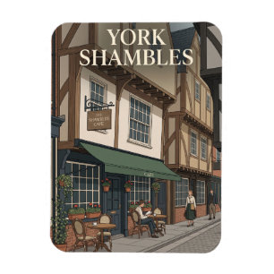 York Shambles England Magnet