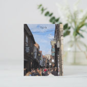 York Shambles Postkarte (Stehend Vorderseite)