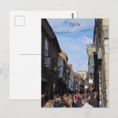York Shambles Postkarte (Vorne/Hinten)