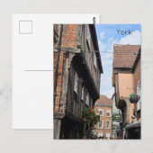 York Shambles Postkarte (Vorne/Hinten)