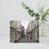 York Shambles Postkarte (Stehend Vorderseite)