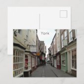 York Shambles Postkarte (Vorne/Hinten)