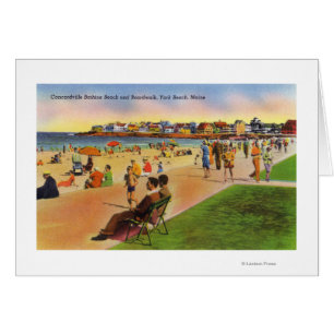 York-Strand-Ansicht von Concordville Strand u.