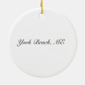 York-Strand-Verzierung Keramik Ornament (Hinten)