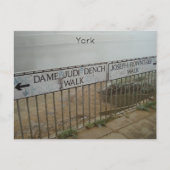 York Walks Postkarte (Vorderseite)