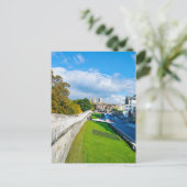 York Walls und Minster Postkarte (Stehend Vorderseite)