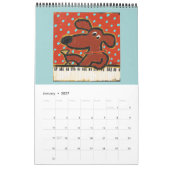 York zum Thema Musik, Kalender 2011 (Jan 2027)