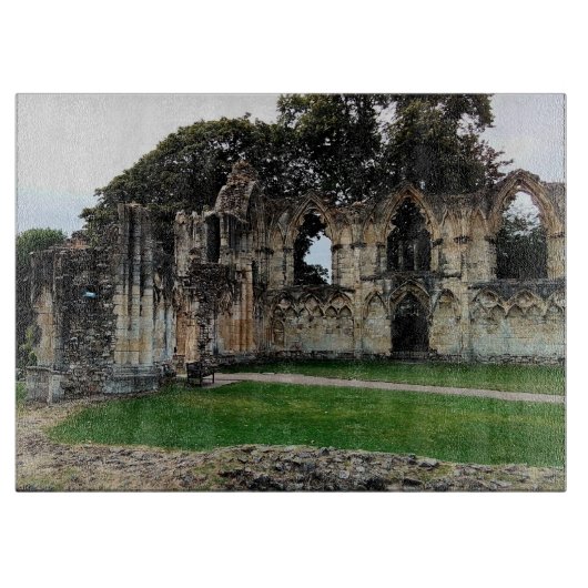 Yorker Ruinen Schneidebrett (Vorderseite)