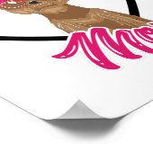 Yorki-Mama Poster (Ecke)