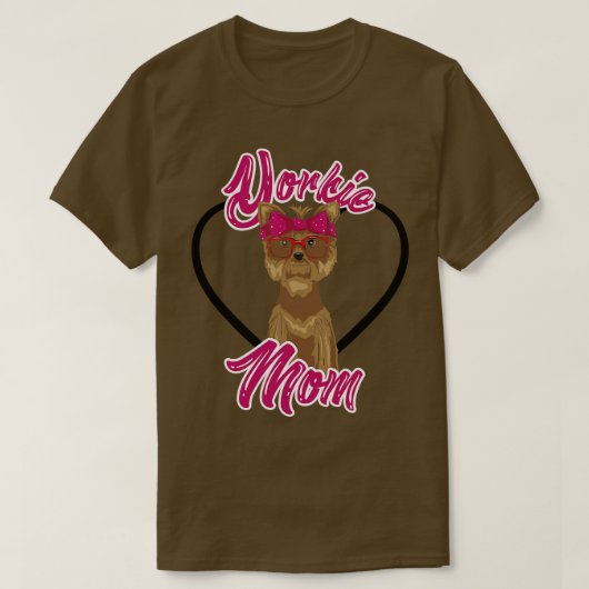 Yorki-Mama T-Shirt (Design vorne)