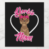 Yorki-Mama Weinetikett (Einzelnes Label)