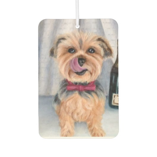Yorkie Air Freshner Autolufterfrischer (Vorderseite)