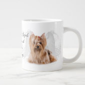 Yorkie Angel Jumbo Tasse (Rechts)