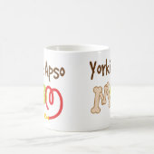 Yorkie Apso Hundezucht-Mama-Geschenk Kaffeetasse (Mittel)
