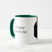 Yorkie Art Tasse (Vorderseite Links)
