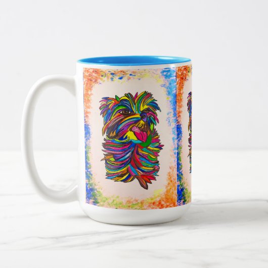 Yorkie BG Liebe Tasse (Links)